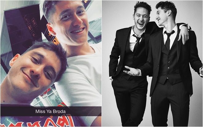 Sau chiến thắng bất ngờ, dân mạng phát sốt vì cặp đôi song sinh chuẩn 'soái ca' của đội tuyển Nga