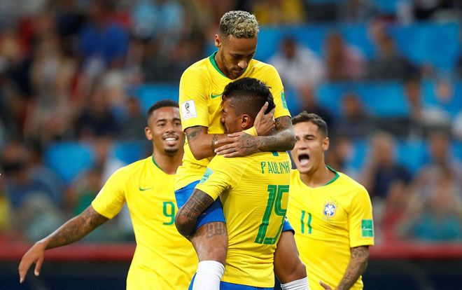 Brazil xô đổ kỷ lục của ĐT Đức ở World Cup