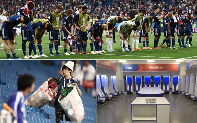 Không phải là đội bóng giỏi nhất World Cup nhưng người Nhật đã khiến cả thế giới cúi đầu nể phục