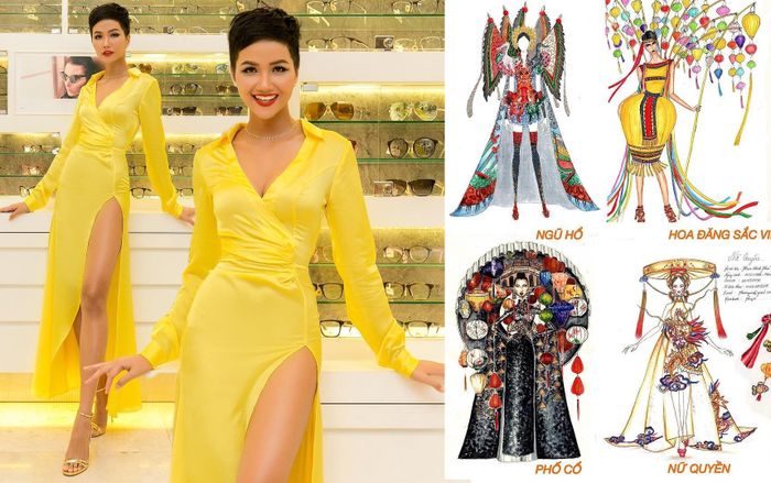 H'hen Niê đau đầu lựa chọn trang phục truyền thống để chinh chiến trên đấu trường sắc đẹp Miss Universe