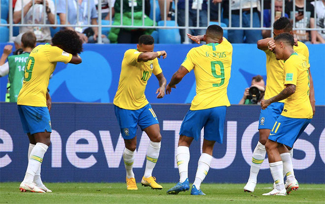 'Giải mã' cách ăn mừng bàn thắng kì lạ của Neymar sau khi hạ gục Mexico tại World Cup 2018