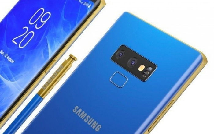 Samsung Galaxy Note9 lộ diện rõ nét thiết kế đẹp mê ly