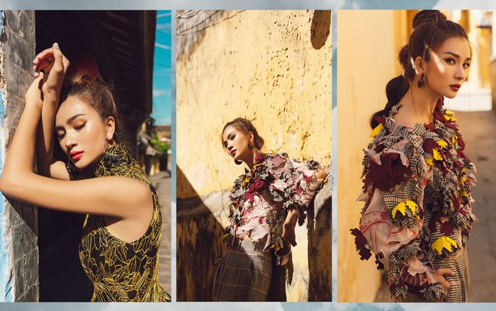 Cô ba Trang - Kim Tuyến đẹp ngất ngây giữa lòng phố cổ