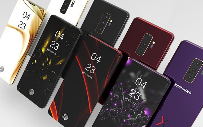 Ngắm Samsung Galaxy X đẹp nhức mắt, iPhone X chắc chắn cũng phải chào thua