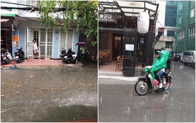 Ơn giời cuối cùng Hà Nội cũng đã có mưa sau bao ngày nắng nóng kinh hoàng