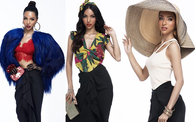 Giải vàng Siêu mẫu Việt Nam 2015 Khả Trang 'đẹp cạn lời' với 10 cách mặc chiếc váy hot nhất Vbiz lúc này