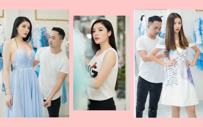 Hoa hậu Kỳ Duyên, Quỳnh Anh Shyn 'song kiếm hợp bích' công phá sàn diễn trên không