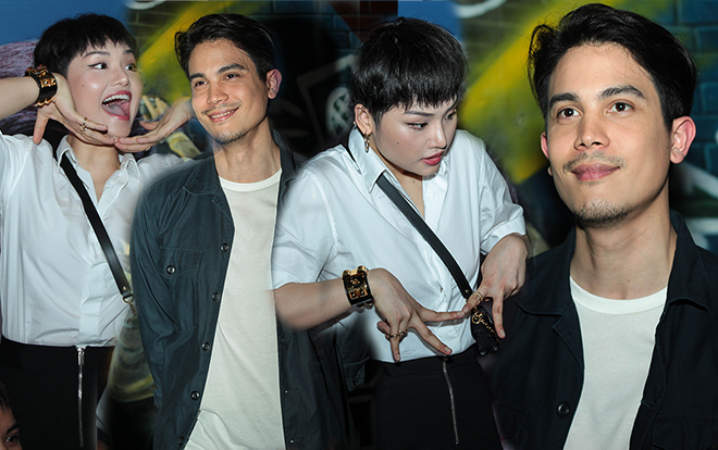 Sunny Suwanmethanon và Miu Lê đọ vẻ đẹp trai tại fan-meeting Việt Nam