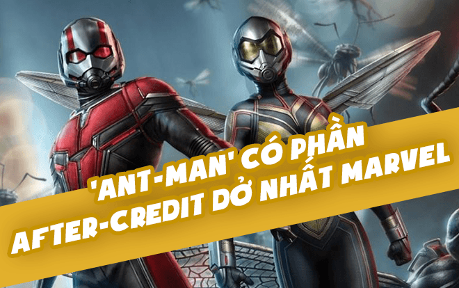 'Ant-Man' là phim có phần after-credit chán nhất Marvel?