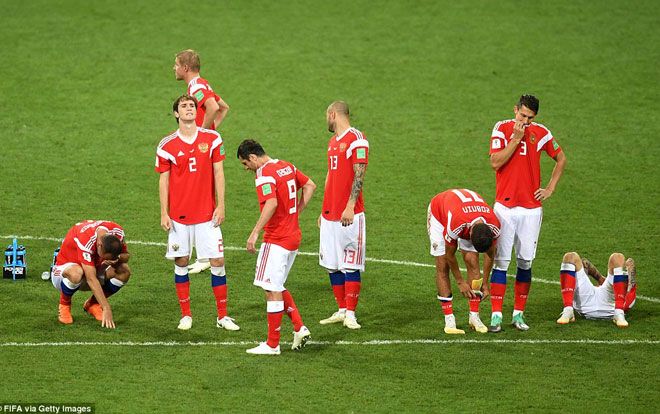 Bị loại, ĐT Nga vẫn được báo chí thế giới khen ngợi