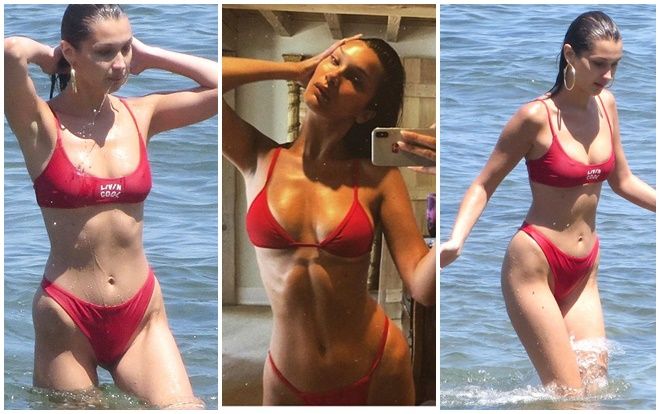 Muốn tự tin diện bikini khoe dáng nuột 0% mỡ như Bella Hadid, hãy áp dụng phương pháp detox đơn giản này