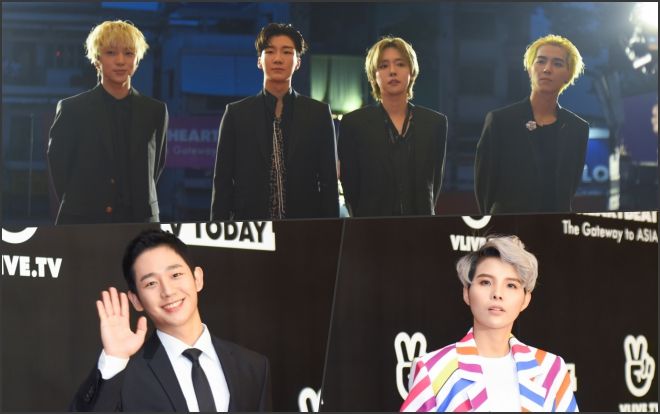 Thảm đỏ V Heartbeat 'vỡ trận' trước sự đổ bộ của Winner, Jung Hae In và dàn nghệ sĩ Việt