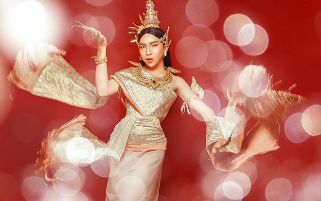 Ngắm bộ ảnh Nữ thần Thái Lan siêu đầu tư của anh chàng LGBT được mệnh danh là 'Thánh nữ chân mày'