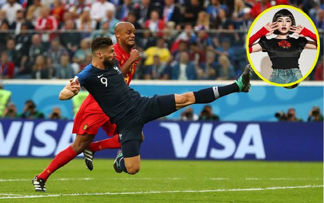 Olivier Giroud, một 'Chi Pu' của nước Pháp