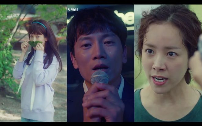Teaser 'Familiar Wife': Ji Sung khóc sưng mắt trước màn 'thiên nga hóa vịt xấu xí' của Han Ji Min