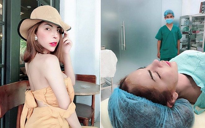 Hotgirl chuyển giới Linda nâng mũi lần thứ 7 vì mãi chưa ưng ý