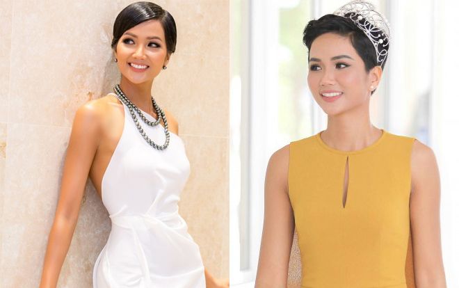 Ơn giời, cuối cùng H'Hen Niê đã chịu đổi màu trang phục rồi!