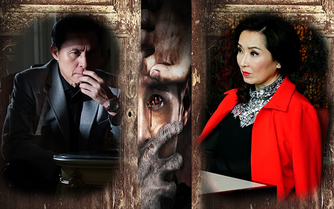 'Quan Âm Bồ Tát' Cung Từ Ân sánh đôi cùng 'Mộ Dung Phục' Trương Quốc Cường trong phim ma mới