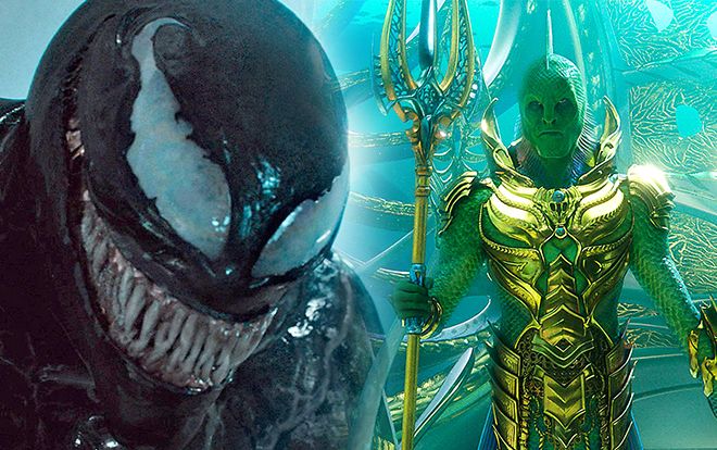 ‘Venom’ và ‘Aquaman’ cùng tung hình ảnh mới, liệu có thành công khi không có Marvel?