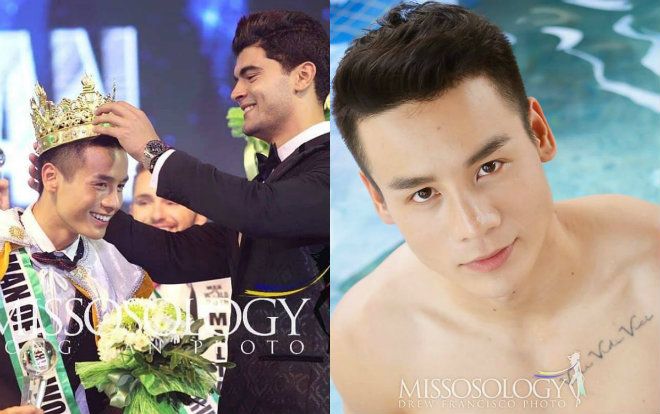 Đại diện Việt được nhấc bổng người, khi xuất sắc đăng quang Man of The World 2018