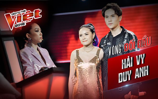 Tập 9 The Voice: Tóc Tiên 'nín thở' khi đưa Hải Vy - Duy Anh lên sàn Đối đầu!