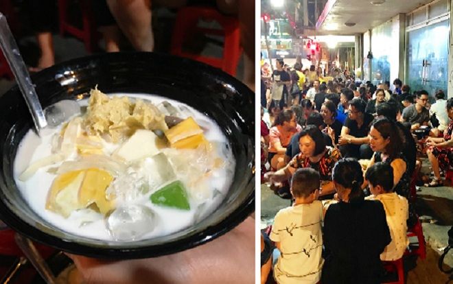 Quán chè sầu riêng Đà Nẵng được giao ra Hà Nội