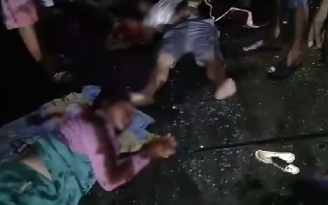 3 xe khách va chạm trong đêm, 4 người thương vong