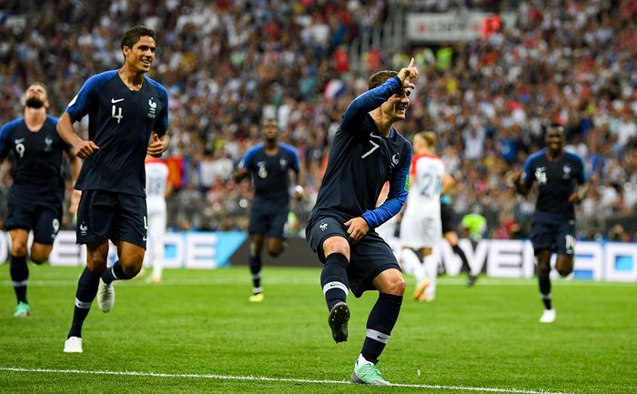 Giải mã cách ăn mừng kỳ lạ của Griezmann sau khi ghi bàn tại chung kết World Cup 2018