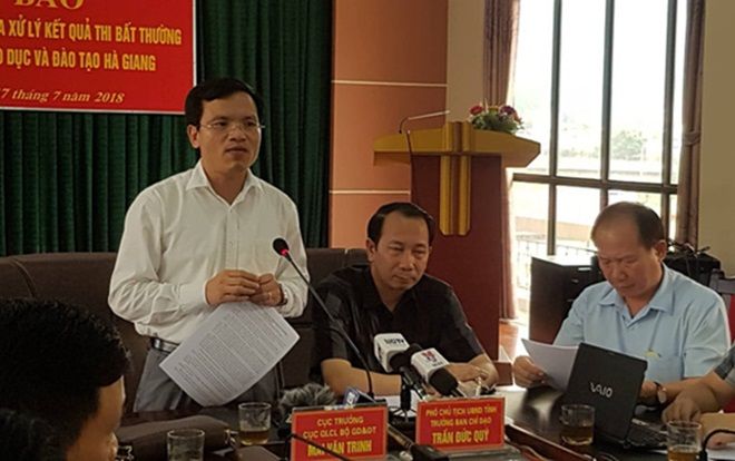 Vụ điểm thi cao bất thường ở Hà Giang: Bằng cách nào có thể sửa điểm 330 bài thi chỉ trong vòng chưa đầy 1 tiếng?