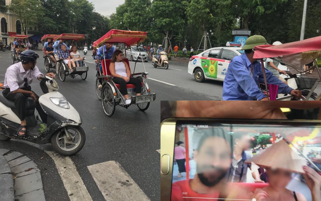 Công an vào cuộc điều tra vụ tài xế xích lô bị khách Tây tố trả 900.000 đồng tiền âm phủ