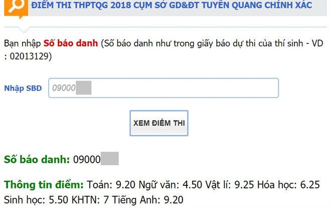 Học sinh chuyên Sử đỗ thủ khoa khối A1 của tỉnh Tuyên Quang