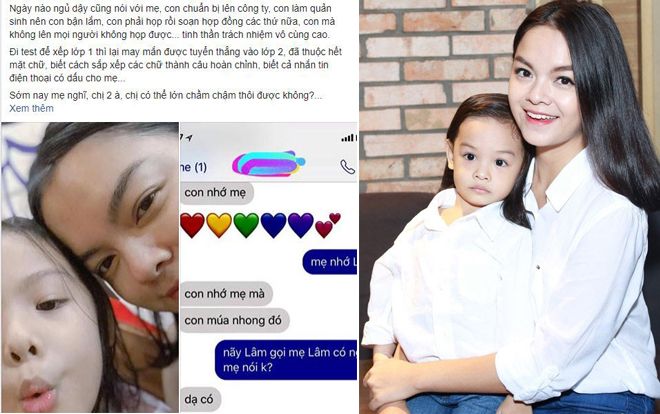 Phạm Quỳnh Anh đưa con đi xét tuyển lớp 1, sau khi kiểm tra trường mời thẳng lên lớp 2