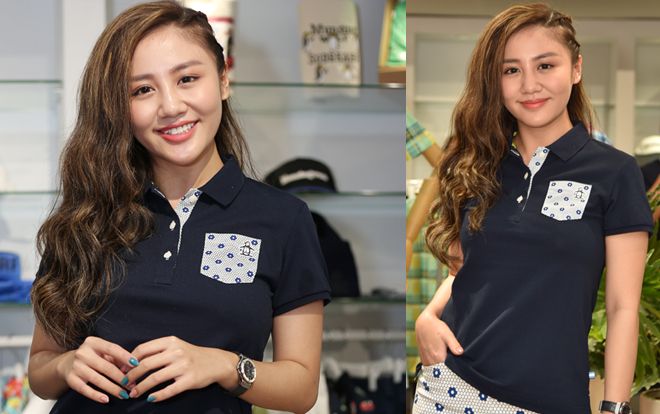 Văn Mai Hương làm người mẫu xuất hiện bên mỹ nam đúng ngày 'định mệnh'