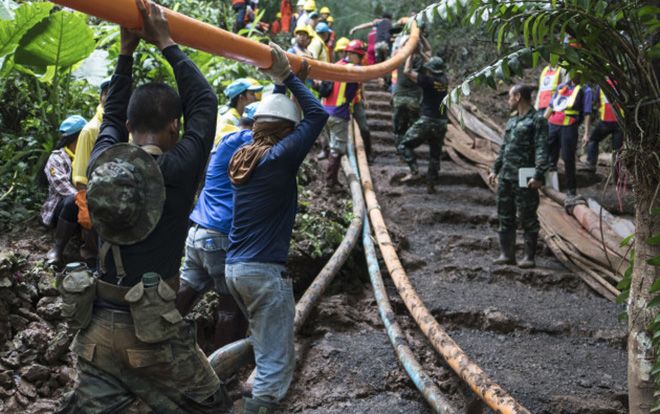 Chuyện giờ mới kể về cách lắp đặt Wi-Fi tại hang Tham Luang để giải cứu đội bóng Thái Lan