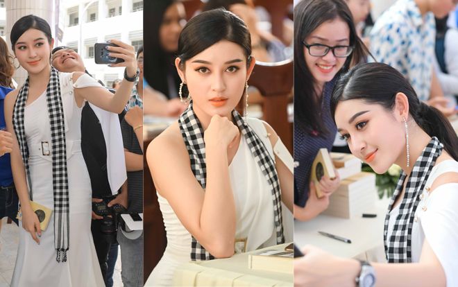 Huyền My xinh đẹp với cả trăm góc ảnh, không góc nào là góc chết