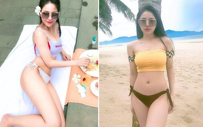 Siêng khoe ảnh bikini hậu World Cup, Trâm Anh bị nghi 'dao kéo' vòng 1 và đây là phản ứng 'cực gắt' của cô nàng