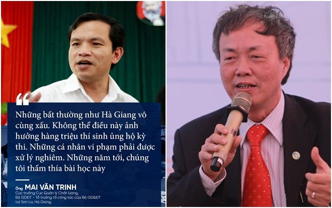 Nguyên Bộ trưởng Bộ GD&ĐT cùng các chuyên gia đầu ngành nói gì về sai phạm điểm thi chấn động ở Sơn La, Hà Giang?