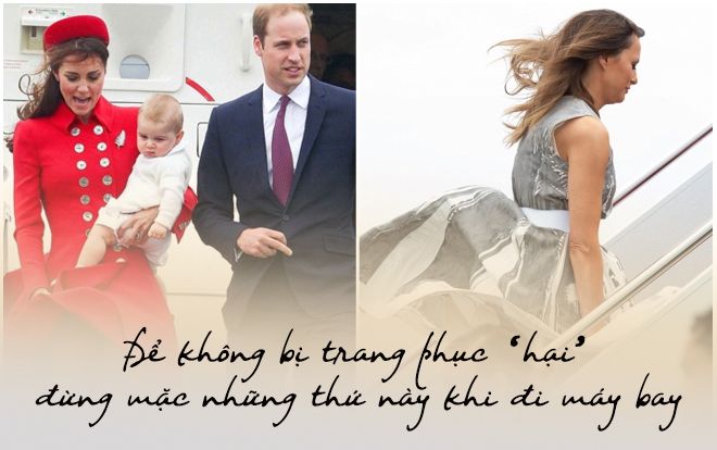 Để không dính sự cố váy áo như Công nương Kate và Đệ nhất phu nhân Melania thì cứ lựa đồ ra sân bay thế này