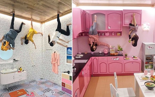 Địa điểm check in mới siêu xinh ở Đà Nẵng: Ngôi nhà úp ngược khiến mọi thứ đều bị 'đảo lộn'