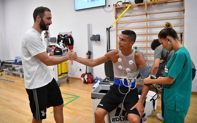 Ronaldo hội tụ cùng dàn sao Juventus