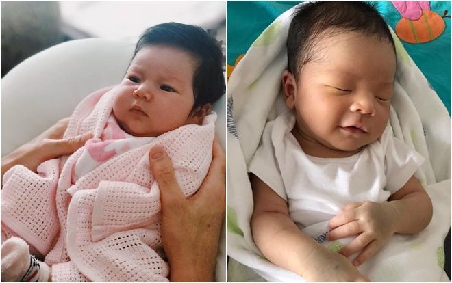 Những nhóc tì dễ thương mới sinh của nhà sao Việt