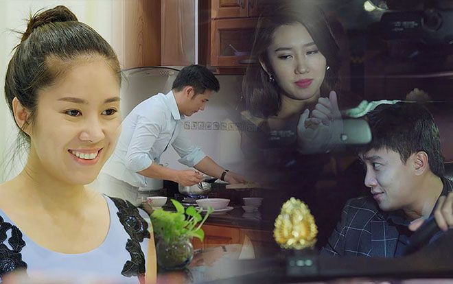 'Gạo nếp gạo tẻ' tập 38: Nhìn Tường, Hương lại nhớ Công - Suýt nữa Hân bị Hùng 'bán' cho gã khách háo sắc