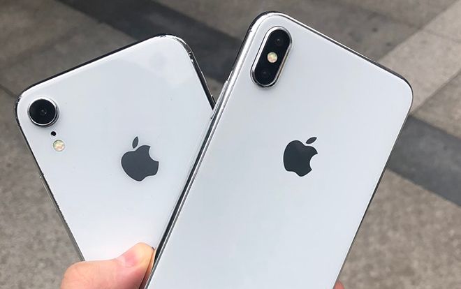 Bộ đôi iPhone 6,1 inch và iPhone 6,5 inch phiên bản trắng tinh tế tiếp tục lộ diện rõ nét