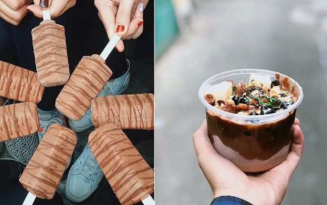 Quả thật milo xứng đáng là món topping 'thần thánh' làm các món tráng miệng Sài Gòn hấp dẫn gấp bội