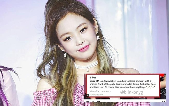 Sau Lisa, đến lượt Jennie (BlackPink) bị antifan đe dọa tính mạng