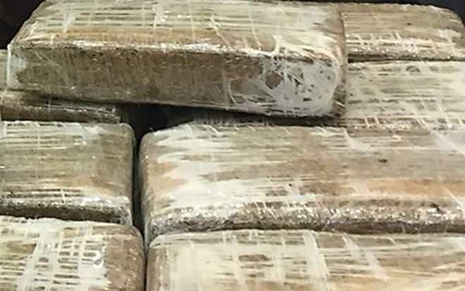 Cả gan vứt 400 kg cần sa bên vệ đường