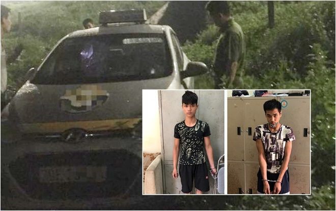 Rợn người lời khai hai nghi phạm 18 tuổi cầm dao cứa cổ taxi cướp tài sản trong đêm