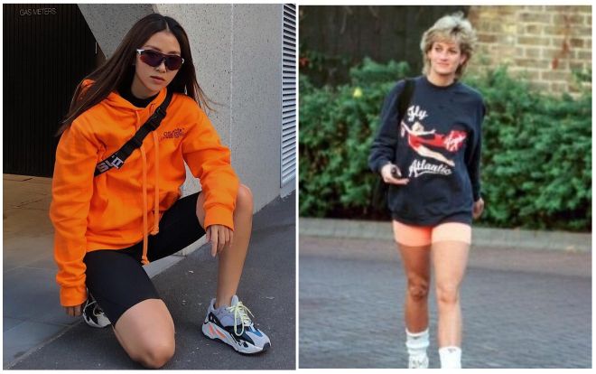 Chán style bốc lửa, Quỳnh Anh Shyn mặc 'quần đua xe đạp' giống công nương Diana khẳng định độ sành mốt