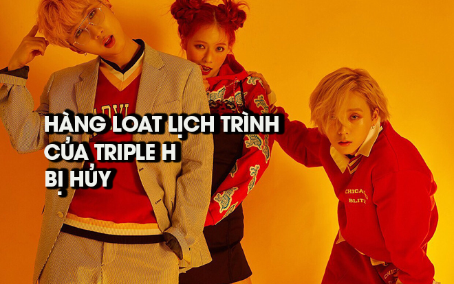 Hậu công khai hẹn hò: Loạt lịch trình quảng bá của Triple H bị dừng đột ngột ngay trong tuần!