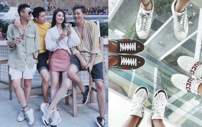 Sang chảnh như hội nhà giàu sao Việt, đi du lịch là phải check-in cùng giày tiền tạ, tiền tấn